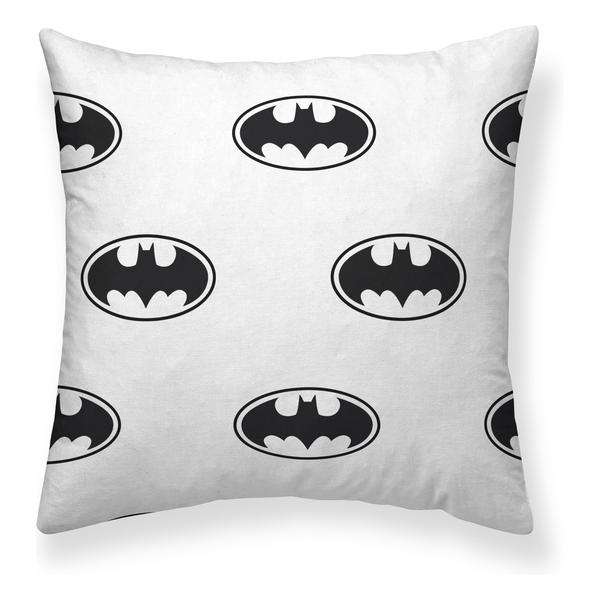 FUNDA DE ALMOHADA 100% ALGODÓN MODELO BATMAN BASIC DE 50X80CM. - imagen 1