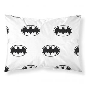 FUNDA DE ALMOHADA 100% ALGODÓN MODELO BATMAN BASIC DE 50X80CM.