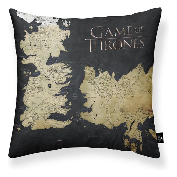 FUNDA DE COJÍN 100% ALGODÓN 45X45CM MODELO GAME OF THRONES B - imagen 1