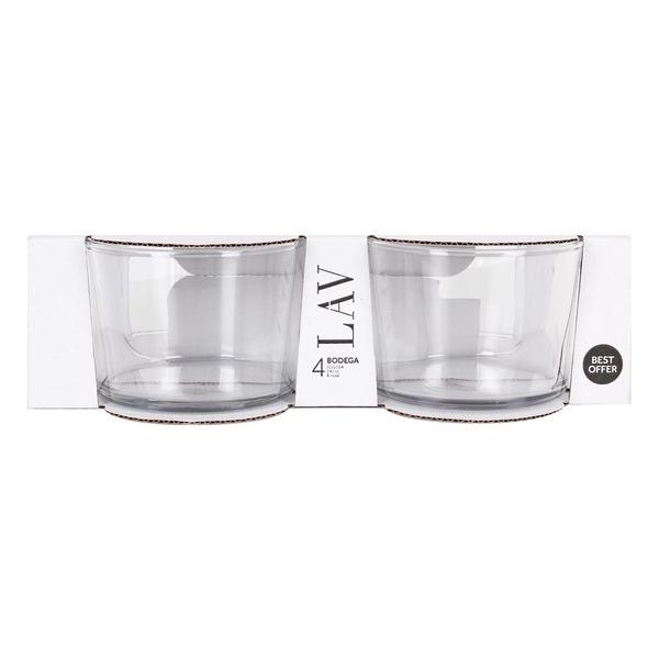 SET 4 VASOS CHIQUITO 240CC BEST OFFER - imagen 1