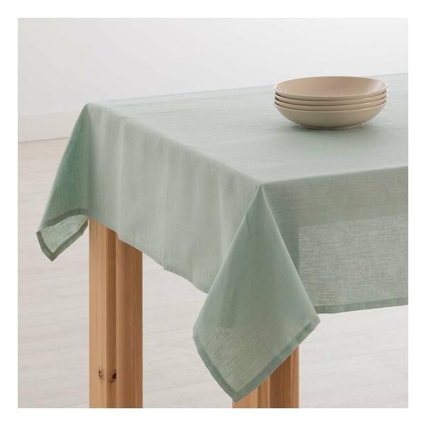 MANTEL HIDROFUGO ANTIMANCHAS LINO 100% AQUA