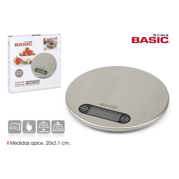 BASCULA COCINA DIGITAL 5KG RED BASIC HOME - imagen 3