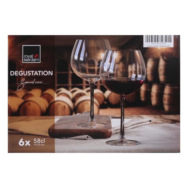 EK SET 6 COPAS BALON 58CL DEGUSTATION