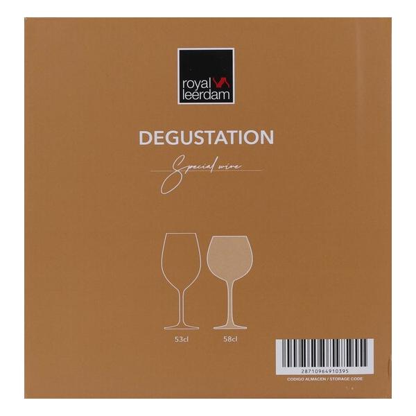 EK SET 6 COPAS BALON 58CL DEGUSTATION - imagen 1