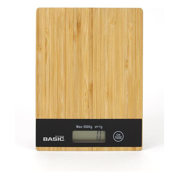 BASCULA COCINA DIGITAL CUAD. BAMBU BASIC H - imagen 2