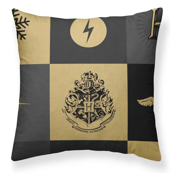 FUNDA DE ALMOHADA 100% ALGODÓN MODELO HOGWARTS CUADROS NAVIDAD DE 65X65 CM. - imagen 1