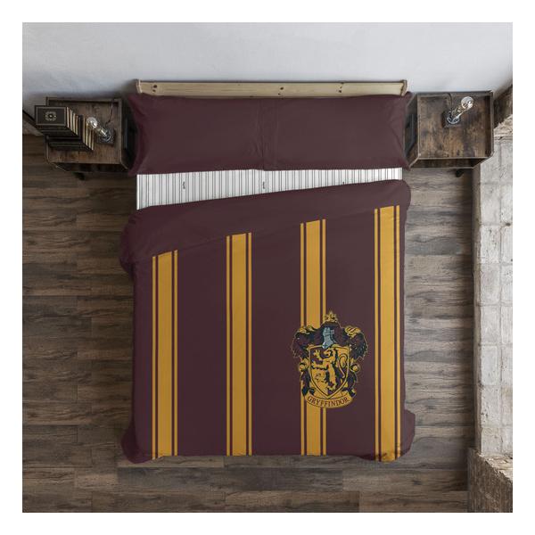 FUNDA NÓRDICA CON BOTONES 100% ALGODÓN MODELO GRYFFINDOR RAYAS PARA CAMA DE 135/140 (220X220 CM) - imagen 3