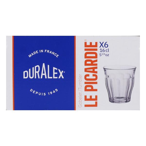 SET 6 VASOS TRANSPARENTE 16CL PICARDIE - imagen 2