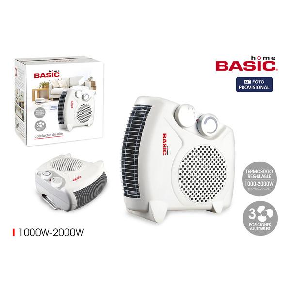 CALEFACTOR AIRE 10002000W 2 POSICI BASIC HOME - imagen 3