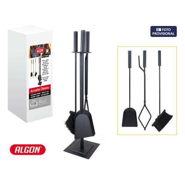 SET3 ACCESORIOS CHIMENEA C/SOPORTE ALGON