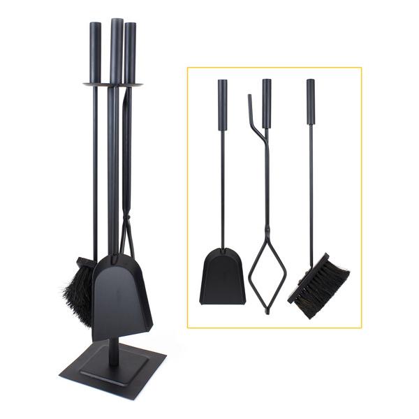 SET3 ACCESORIOS CHIMENEA C/SOPORTE ALGON - imagen 2