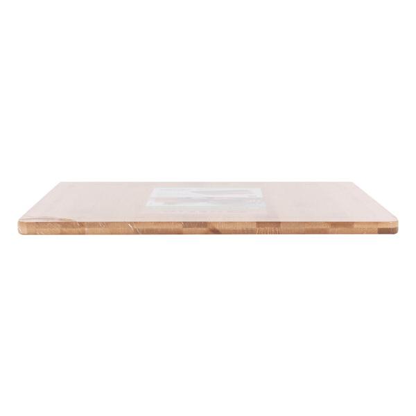 TABLA CORTAR BAMBU BORDE 35X25X1.2CM QUTTIN - imagen 1