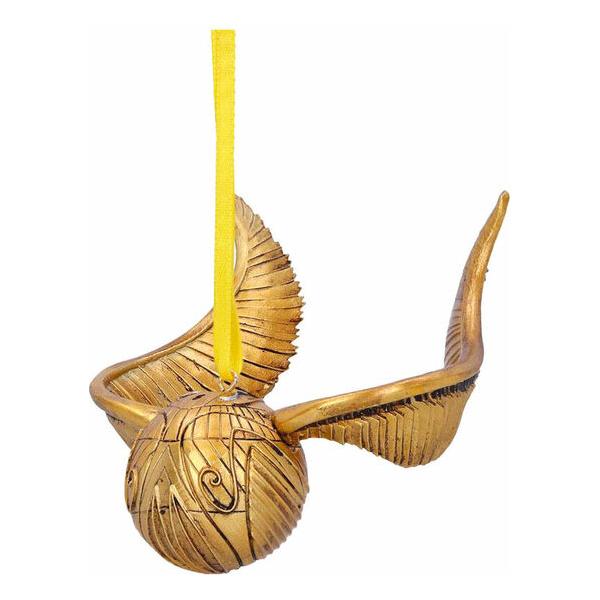 ADORNO NAVIDAD SNITCH DORADA HARRY POTTER