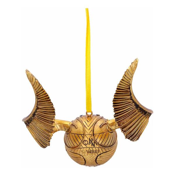 ADORNO NAVIDAD SNITCH DORADA HARRY POTTER - imagen 1