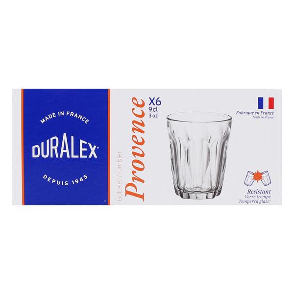 SET 6 VASOS TRANSPARENTE 9CL PROVENCE - imagen 1