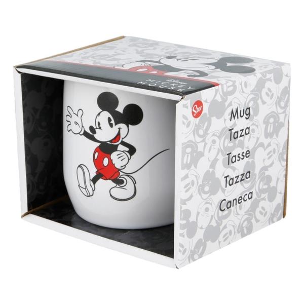 MICKEY VINTAGE TAZA CERÁMICA CAJA 360ML - imagen 1