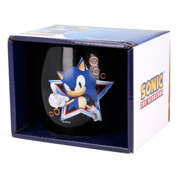 SONIC TAZA CERÁMICA EN CAJA 380ML - imagen 1