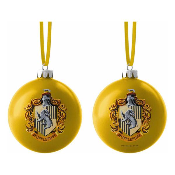 BOLA NAVIDAD HUFFLEPUFF HARRY POTTER - imagen 1