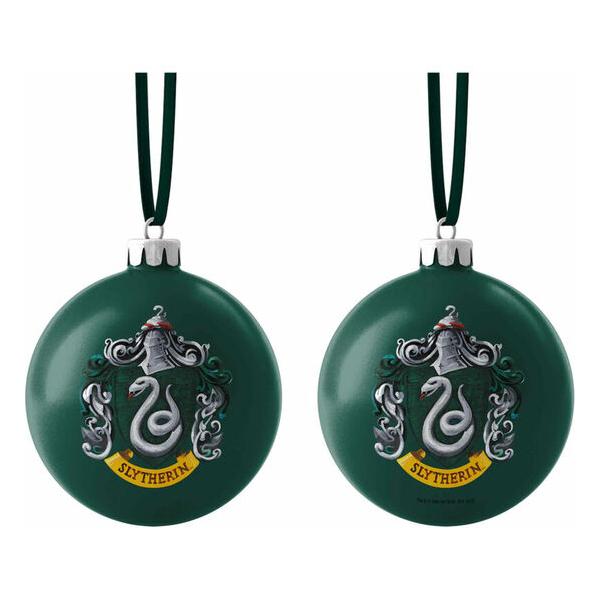 BOLA NAVIDAD SLYTHERIN HARRY POTTER - imagen 1