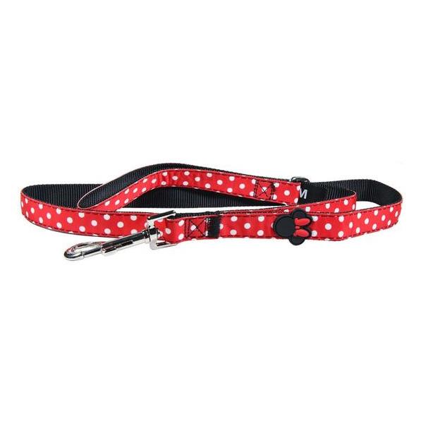 CORREA PARA PERROS S MINNIE RED