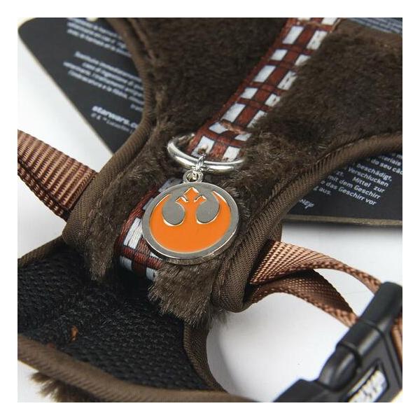 ARNÉS PARA PERROS S/M STAR WARS CHEWBACCA BROWN - imagen 1