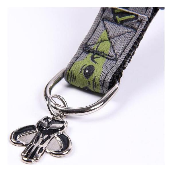 PETRAL PARA PERRO S/M THE MANDALORIAN DARK GRAY - imagen 1