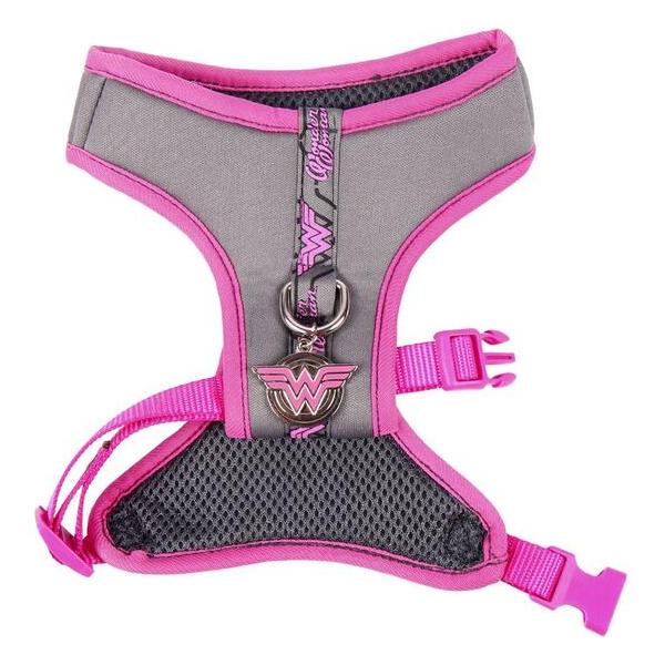 ARNÉS PARA PERROS XS/S WONDER WOMAN DARK PINK