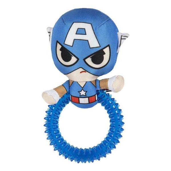 MORDEDOR PARA PERRO AVENGERS CAPITAN AMERICA BLUE