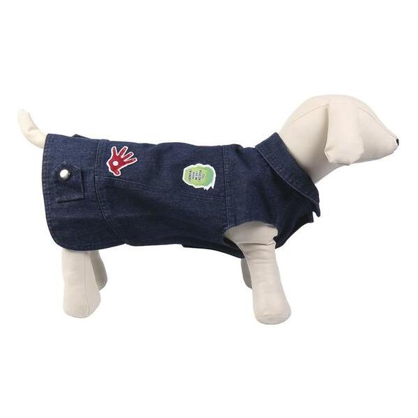 CHAQUETA VAQUERA PARA PERROS XXS MARVEL BLUE - imagen 2