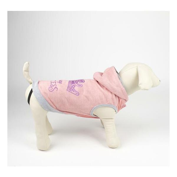 SUDADERA PARA PERRO XXS PRINCESS PINK - imagen 3