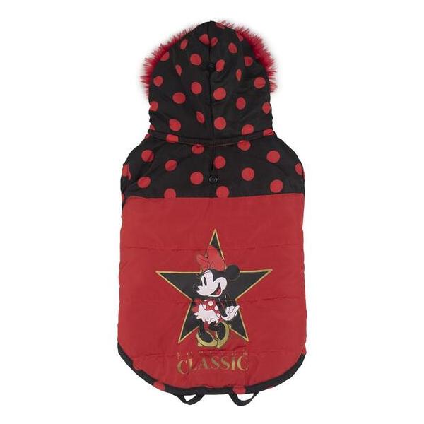 ABRIGO ACOLCHADO PARA PERRO XS MINNIE RED