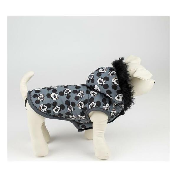 ABRIGO ACOLCHADO PARA PERRO XS MICKEY GRAY - imagen 2