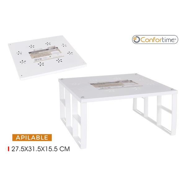 ESTANTE PLEGABLE 27.5X31.5X15.5CM CONFORTIME