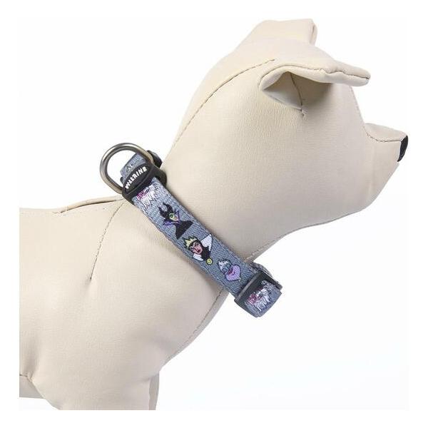 COLLAR PREMIUM PARA PERROS XXS/XS DISNEY VILLANAS GRAY - imagen 1