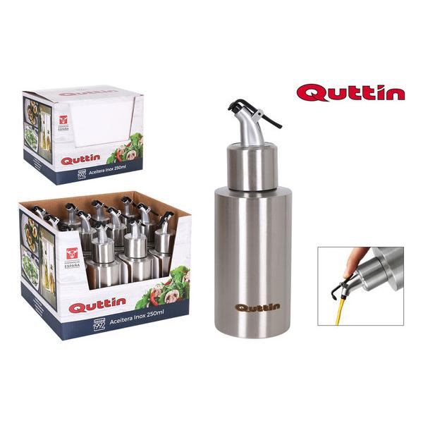 ACEITERA INOX 250ML C/TAPÓN QUTTIN - imagen 2