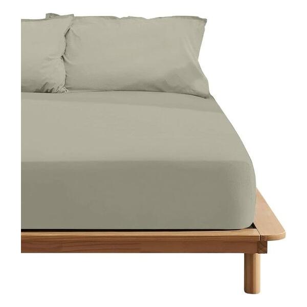 BAJERA TAUPE 100% ALGODÓN PARA CAMA DE 135/140