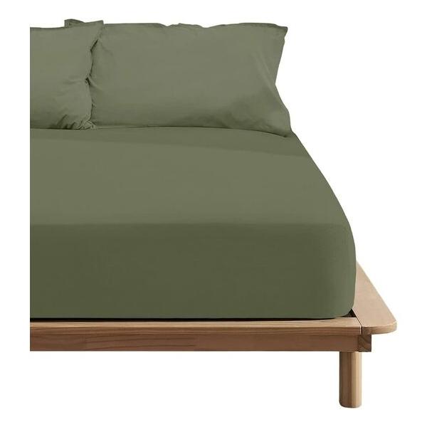 BAJERA ARMY GREEN 100% ALGODÓN PARA CAMA DE 135/140