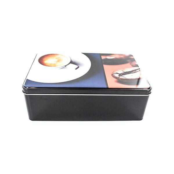 CAJA CHAPA RECTANGULAR DISEÑO TAZA DE CAFÉ