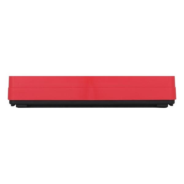 CAJA PLEGABLE 25L CUADRADA ROJO/NEGRO