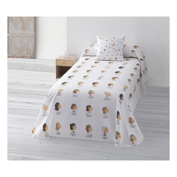 COLCHA BOUTI ENTRETIEMPO DE TUTTI CONFETTI MODELO MUJERES PARA CAMA DE 105 (205X270CM.)