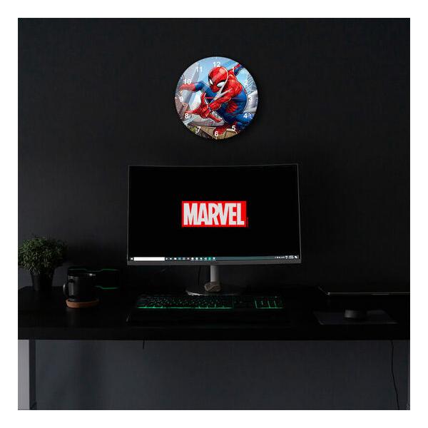 RELOJ PARED SPIDERMAN MARVEL - imagen 2