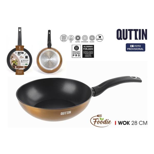 SARTEN WOK 28CM FOODIE QUTTIN