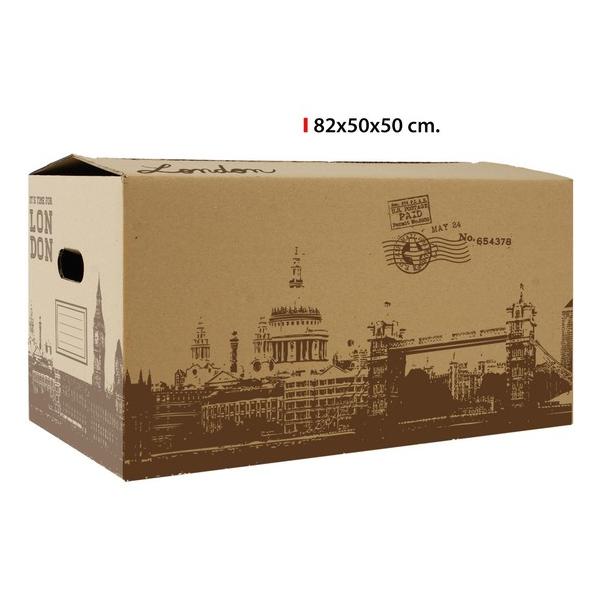 CAJA MULTIUSOS LONDON CITY 82X50X50CM CONFORTIME - imagen 1