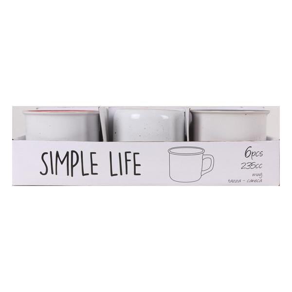 MUG 235CC SIMPLE LIFE - COLORES SURTIDOS - imagen 1