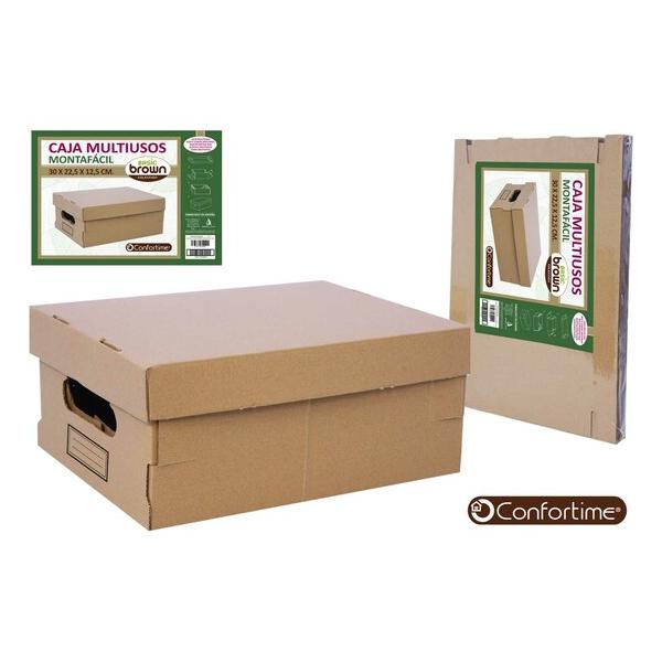 CAJA MULTIUSOS BROWN 30X22,5X12,5CM - imagen 1