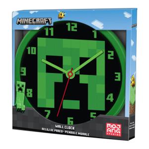 RELOJ PARED MINECRAFT