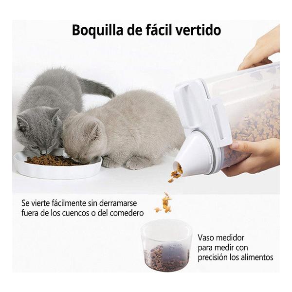 CONTENEDOR HERMÉTICO PARA LOS ALIMENTOS DE LAS MASCOTAS - imagen 2