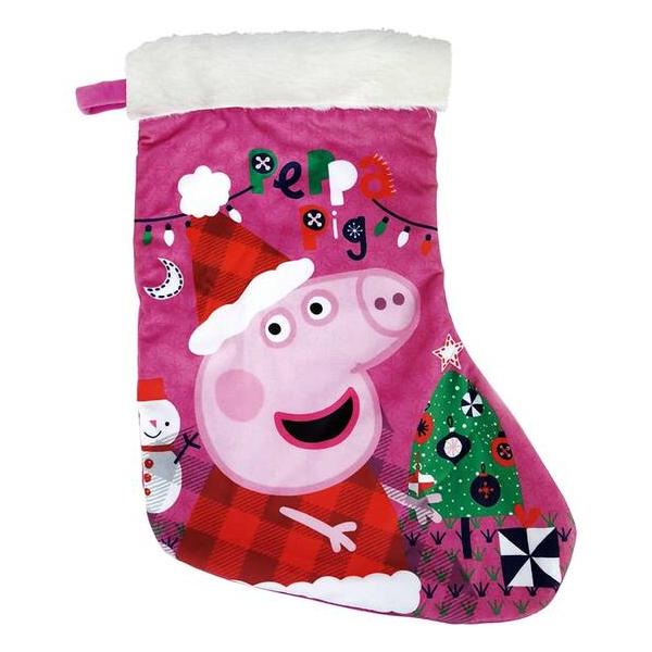 CALCETIN PAPA NOEL 42CM PEPPA PIG 