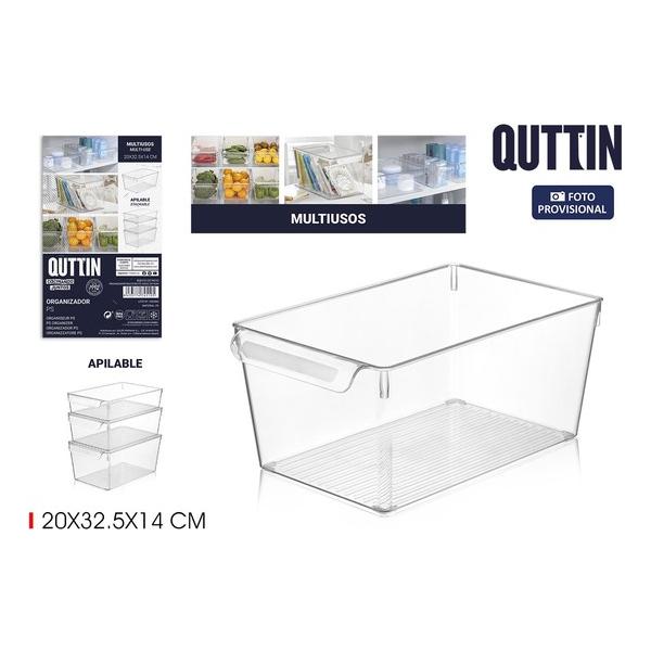 ORGANIZADOR MULTIUSO PS 20X32.5X14C QUTTIN