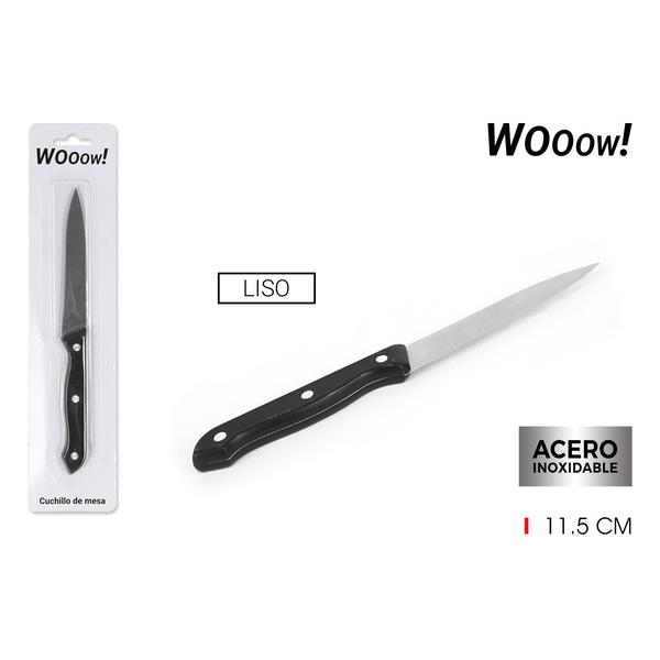 CUCHILLO COCINA LISO 11.5CM WOOOW